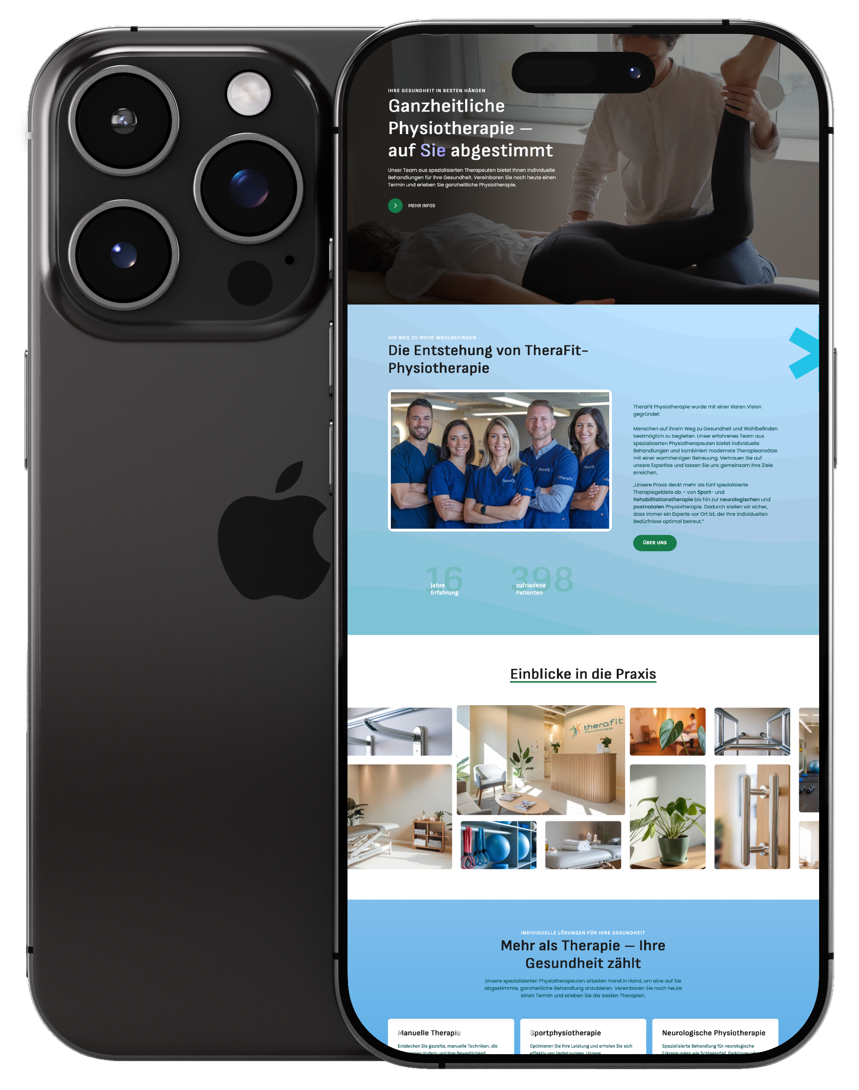Webdesign auf dem iPhone