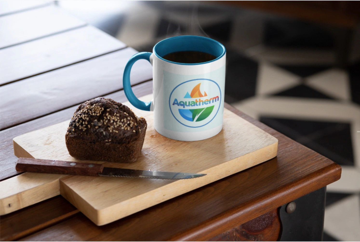 Tasse mit Logo